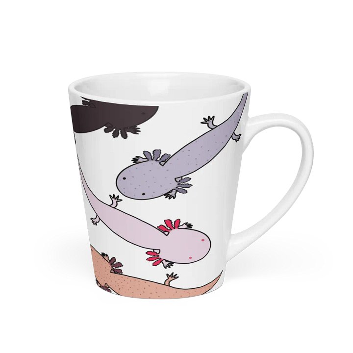 Whimsical Axolotl Latte Mug product image (2)