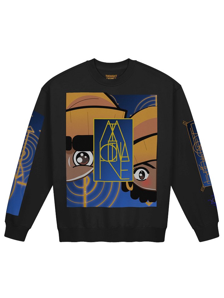 WATER ELEMENT OCEAN DEEP CREWNECK SWEATSHIRT product image (1)