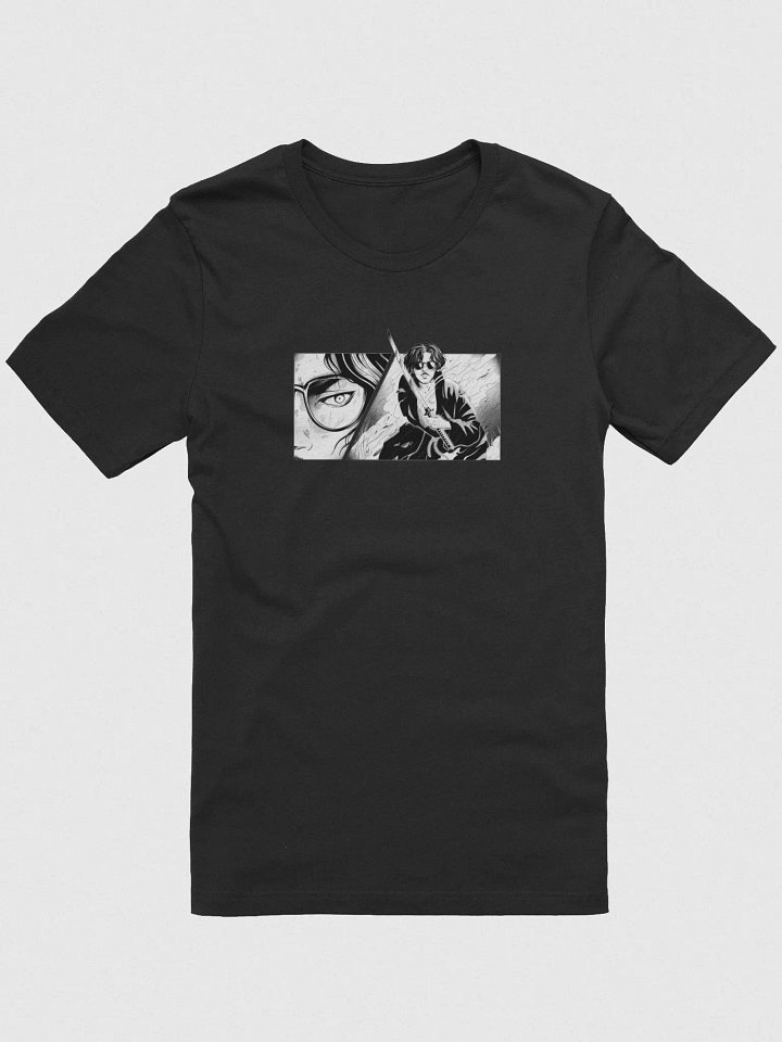 Samurai (White Outline) Unisex T-shirt product image (2)
