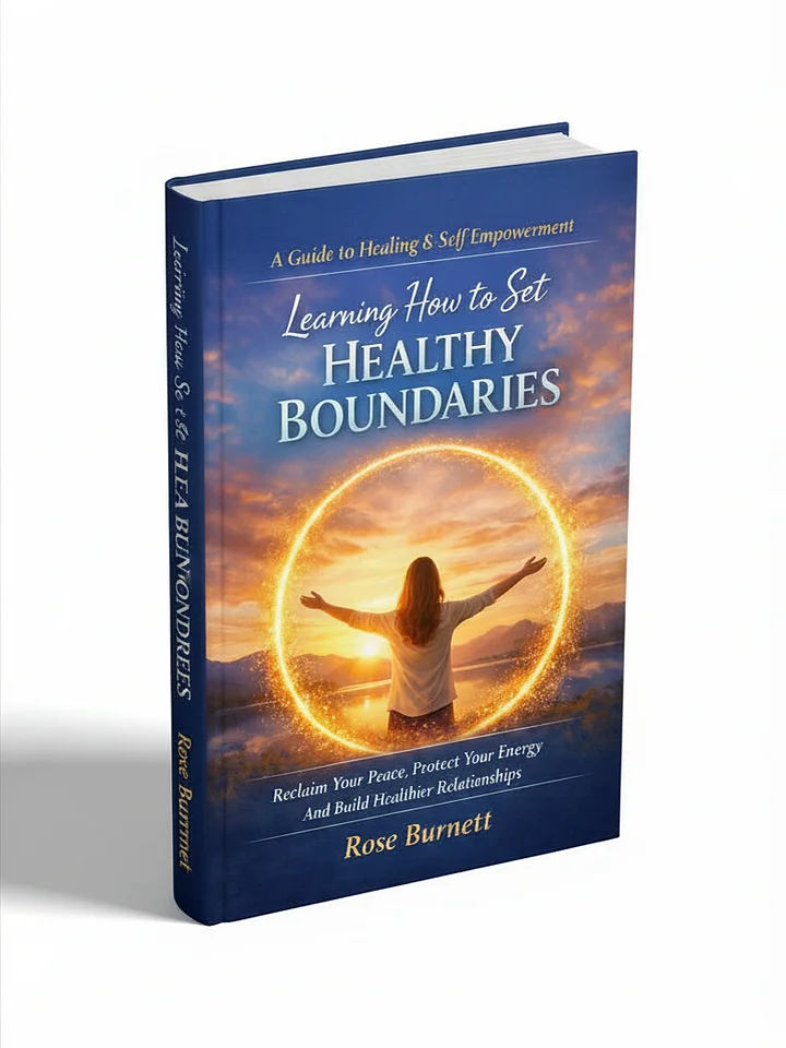 Learning how to Set Healthy Boundaries eBook by Rose Burnett product image (2)
