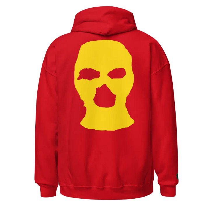 RED HOODIE YELLOW MASK product image (2)