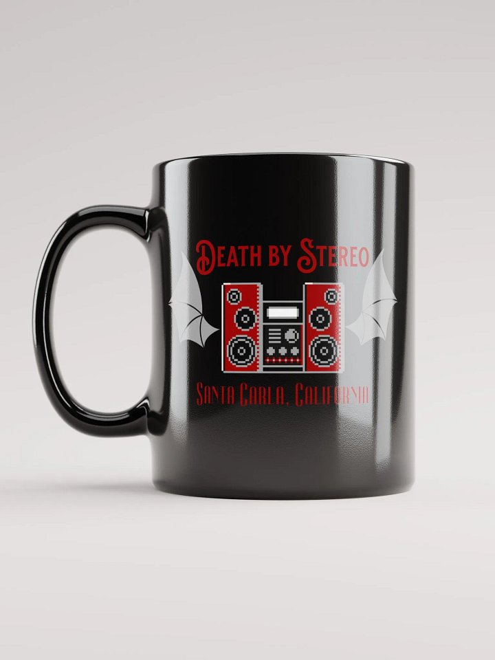 Stereo Black Glossy Mug product image (1)