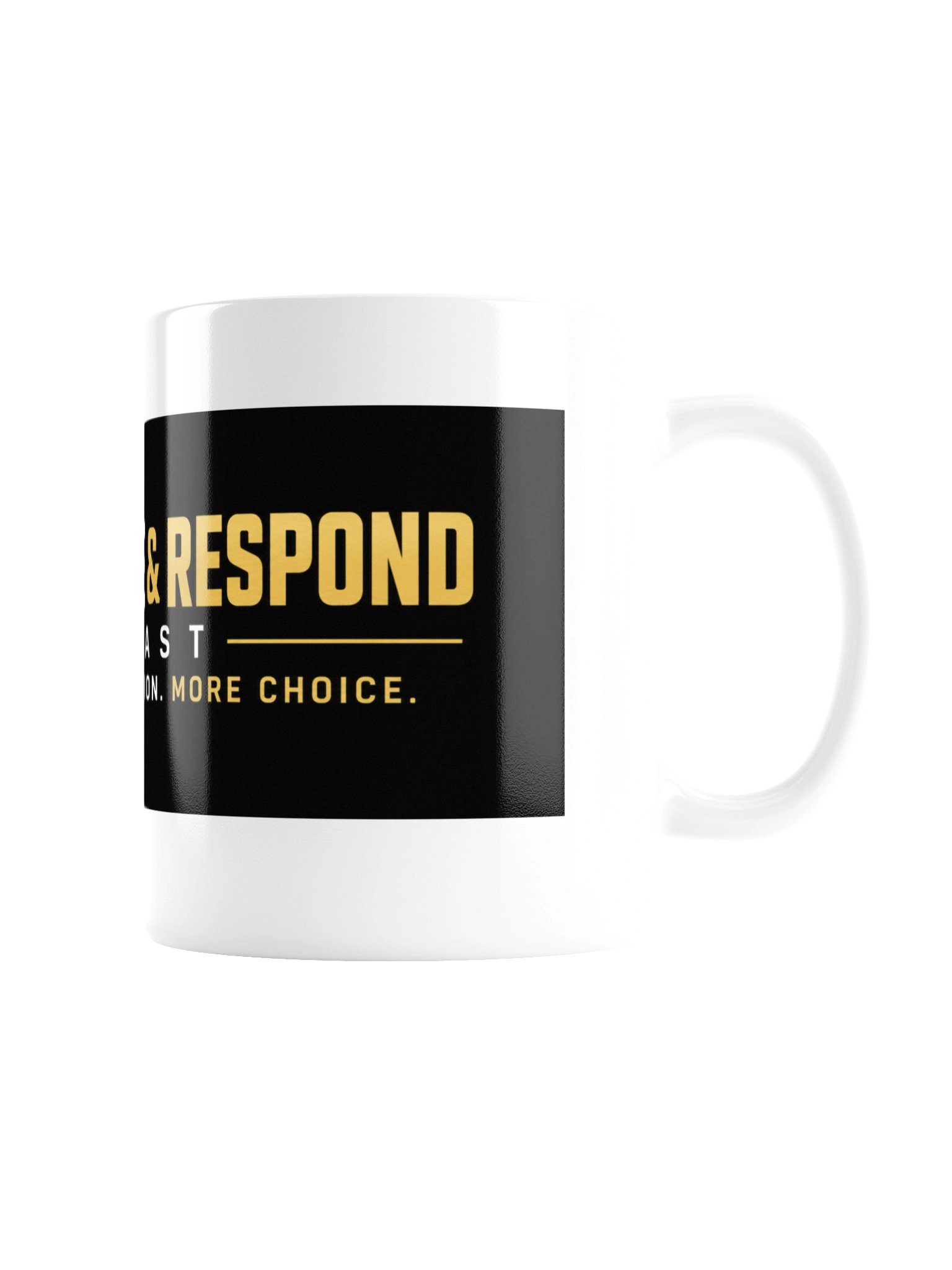 Pause & Respond Signature Ceramic Coffee Mug product image (3)