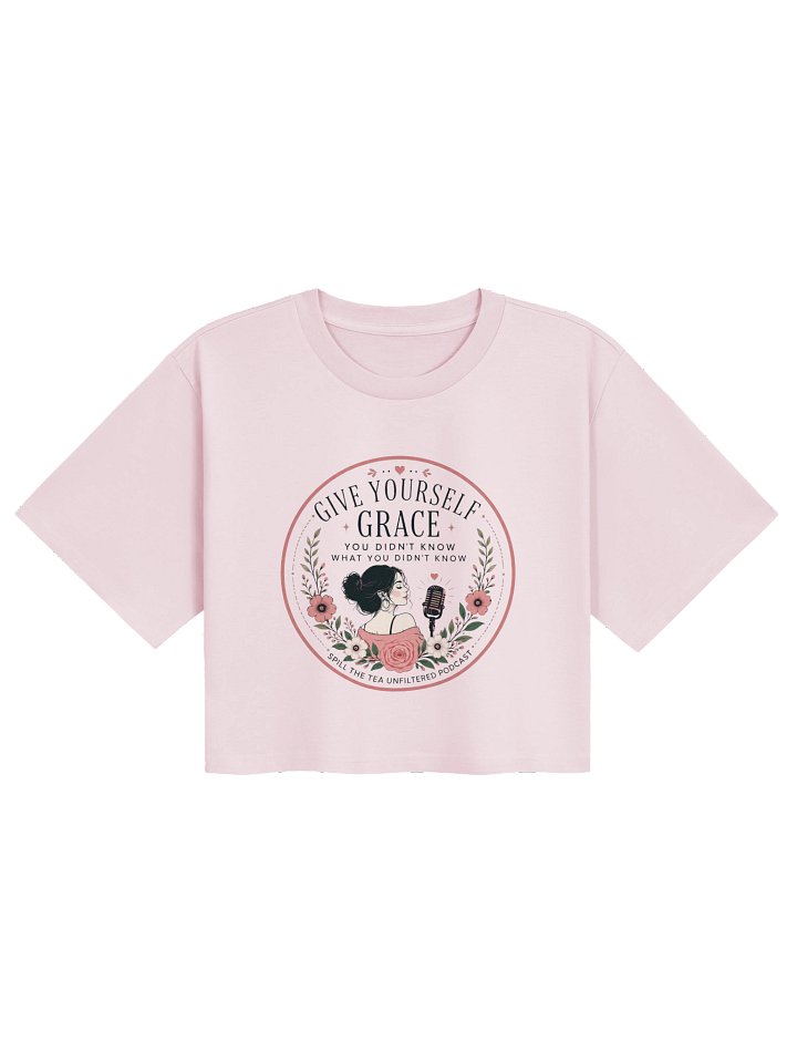 Give Yourself Grace Podcast Crop Tee product image (2)