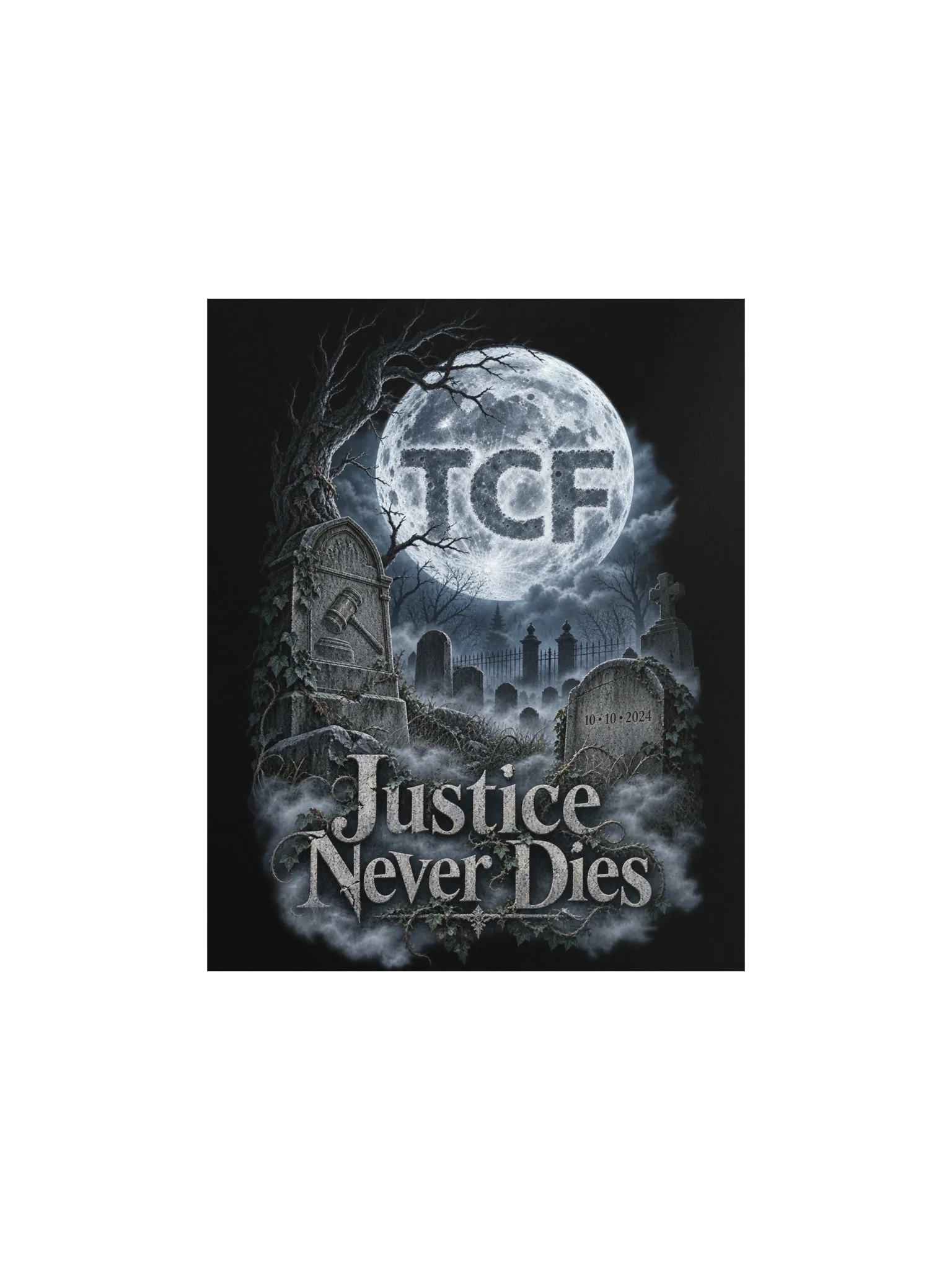 Justice Never Dies TCF Halloween Edition Poster