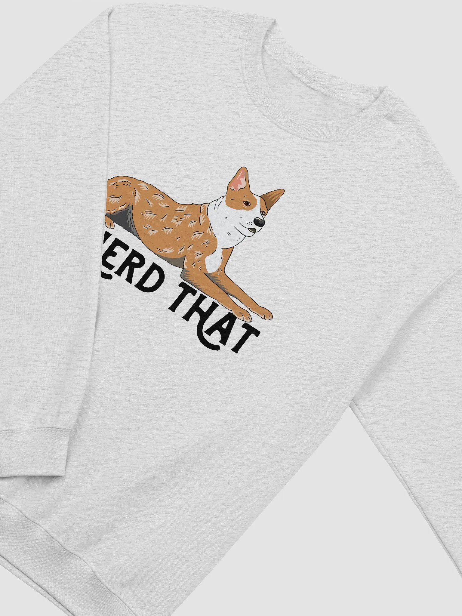 I Herd That Red Heeler 2 Sweatshirt for Australian Cattle Dog (Red Heeler) Owners product image (4)