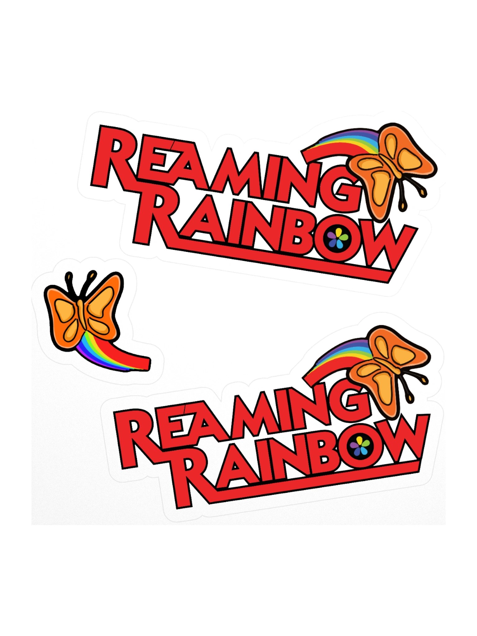Reaming Rainbow Stickers product image (1)