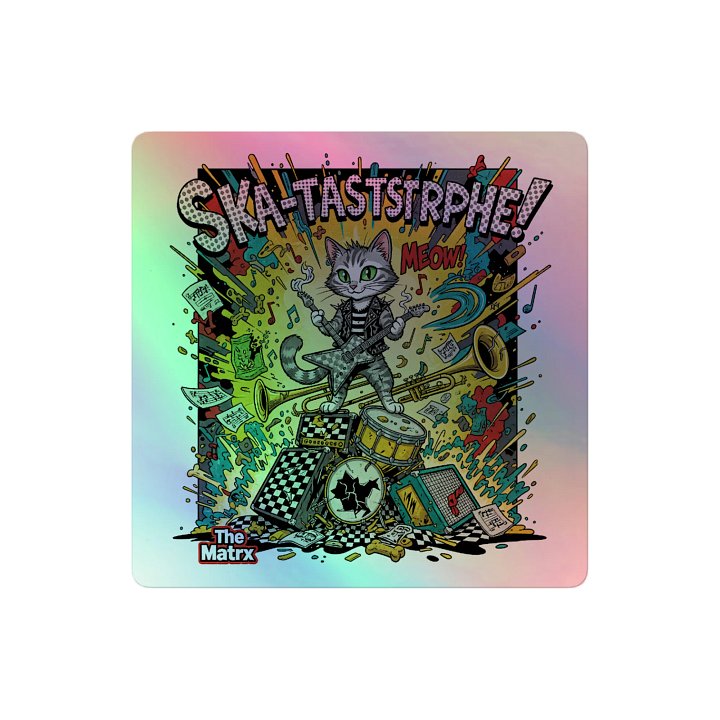 Ska-tastrophe Holographic Album Sticker product image (2)
