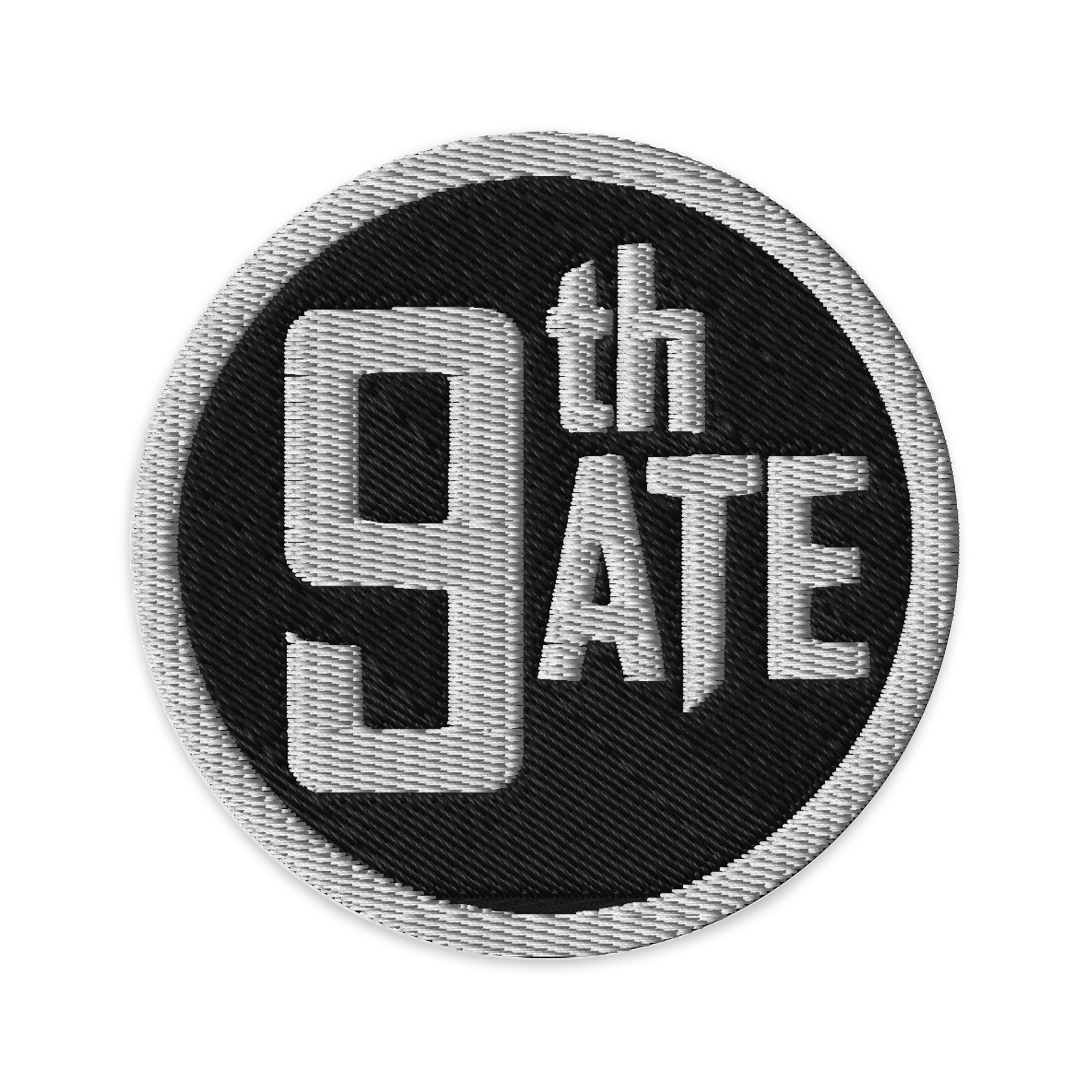 ROUND PATCH - White product image (1)