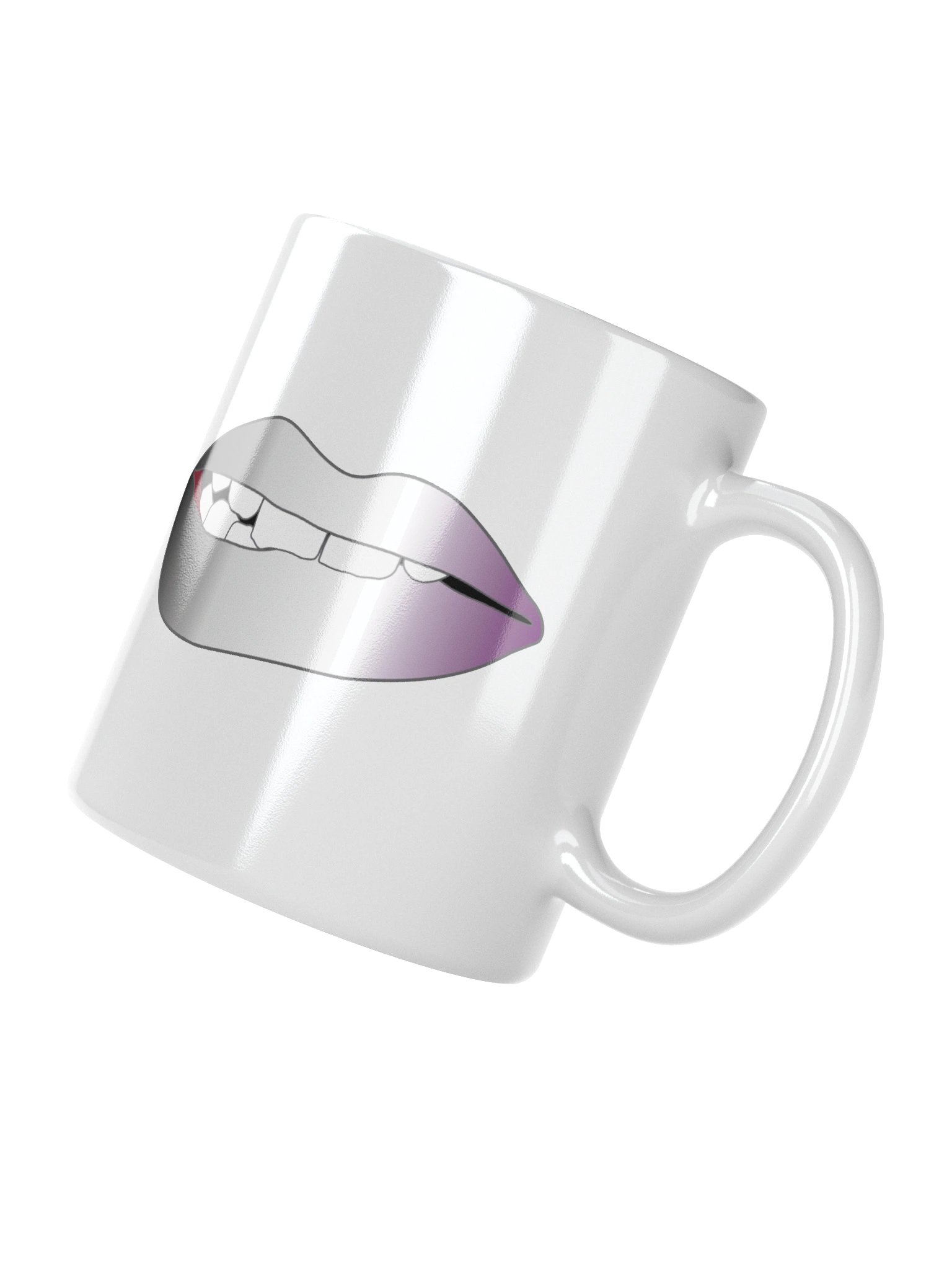 Asexual Pride Gradient Biting Lips Mug product image (2)