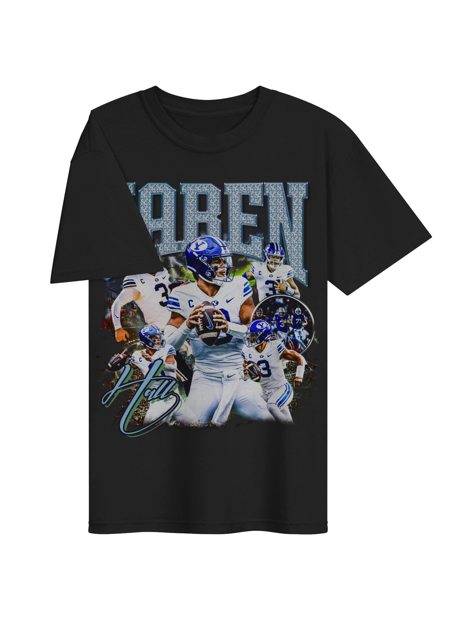 Jaren Hall Football Collage Tee product image (3)