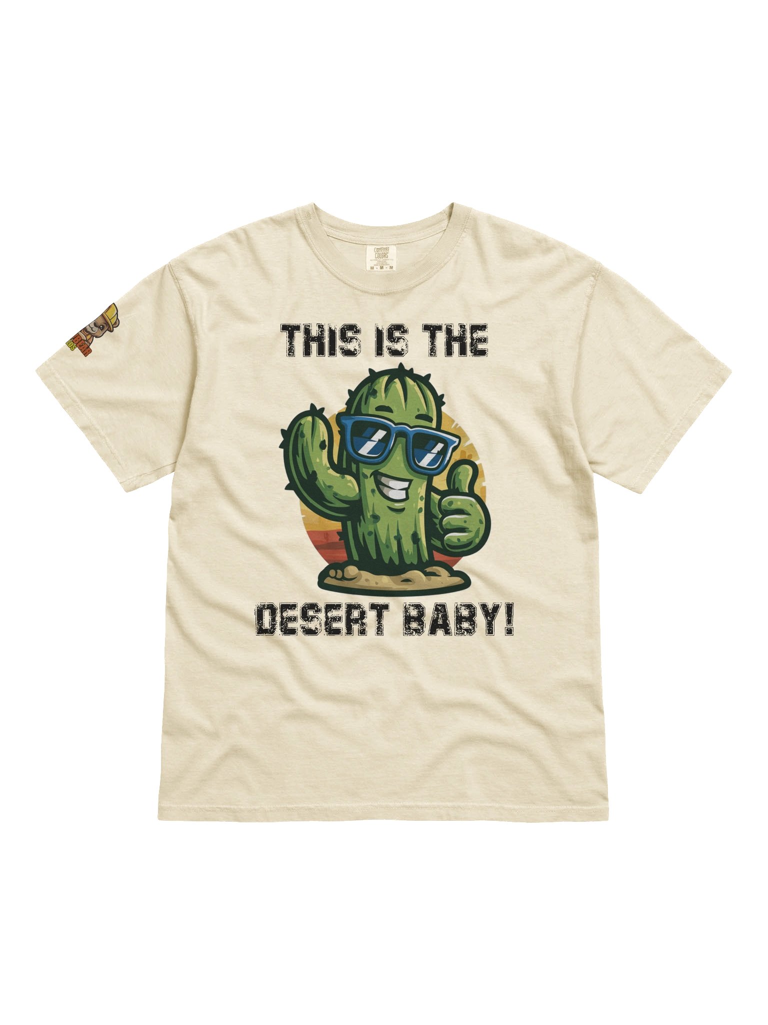 This is The Desert Baby T-Shirt with Image. product image (1)