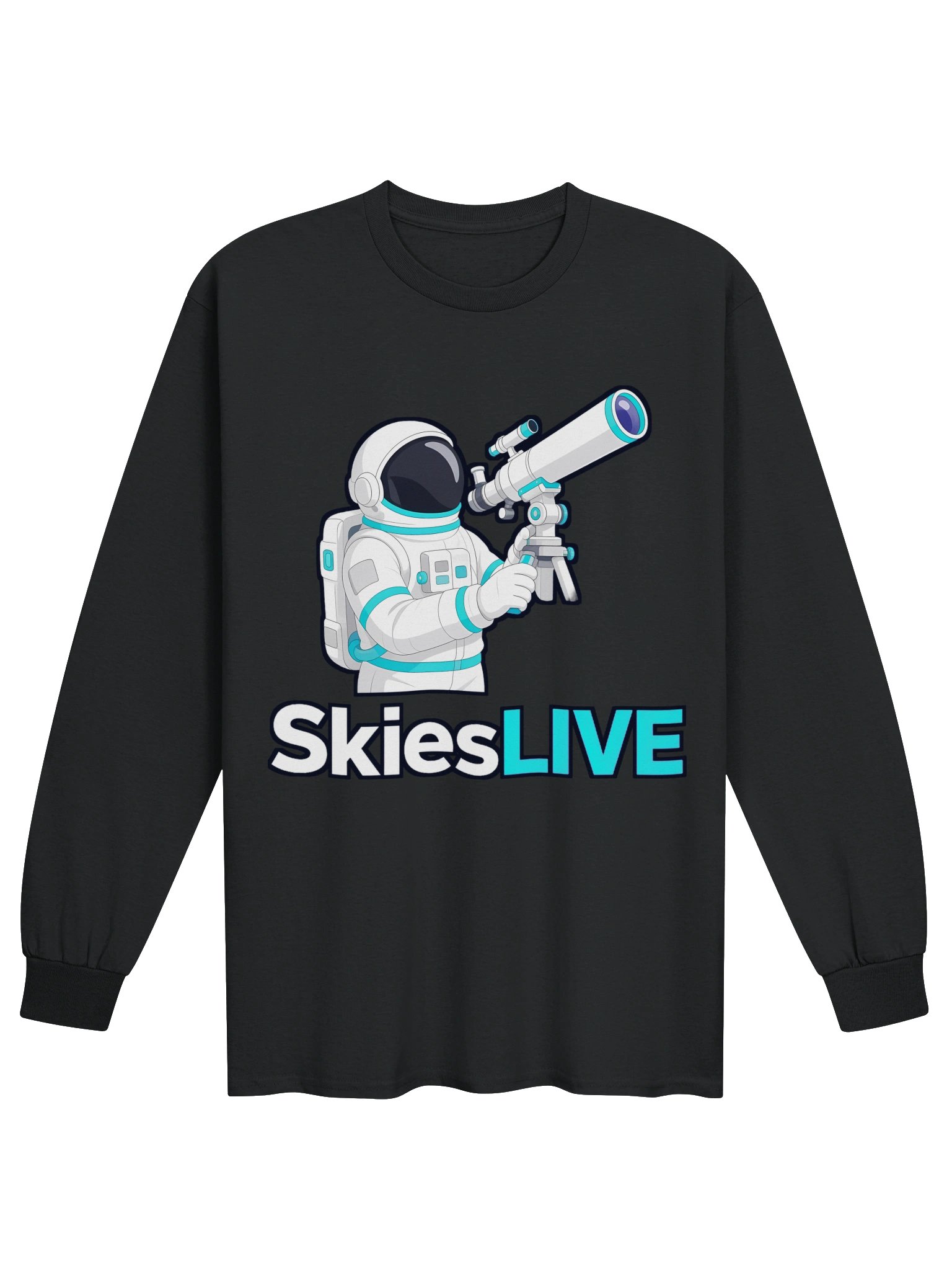 SkiesLIVE Astronaut Long Sleeve Tee product image (4)