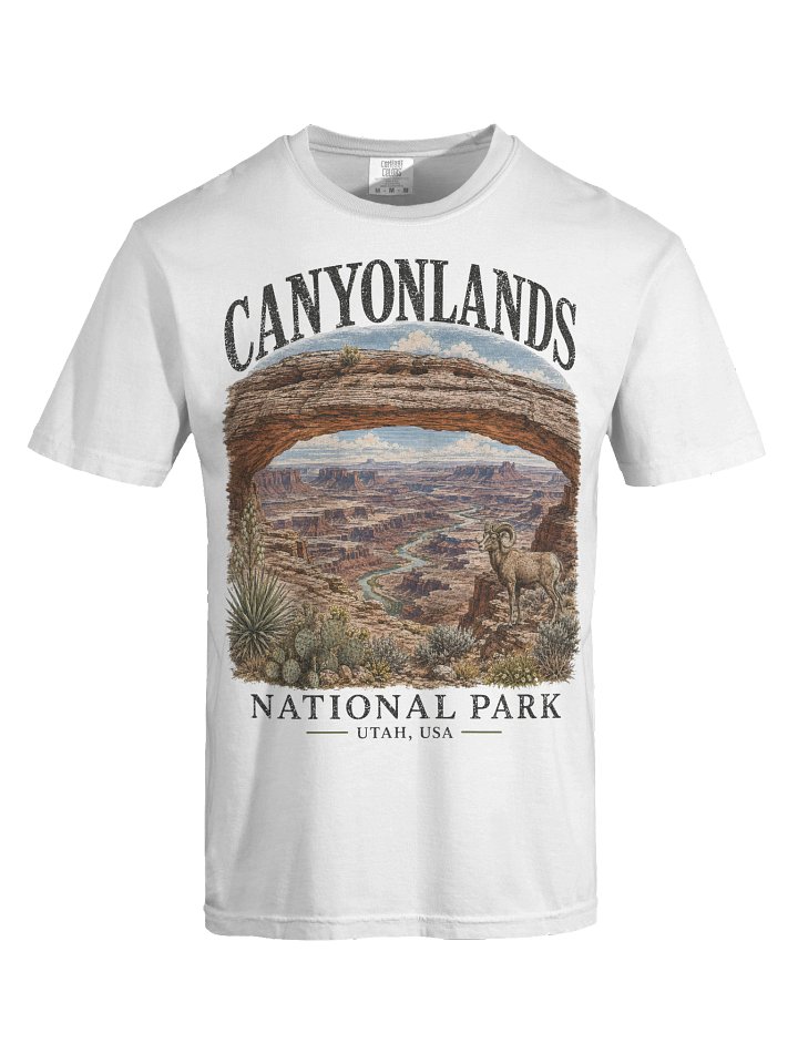 Canyonlands National Park Shirt, Vintage Utah Graphic Tee, Nature Hiking Gift, Comfort Colors Unisex product image (28)