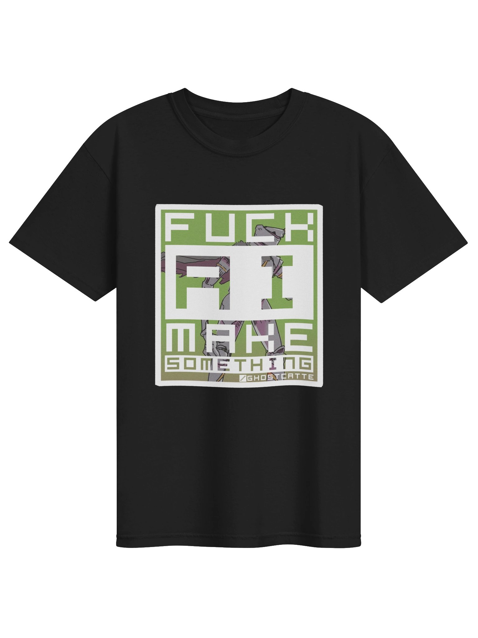 F*ck AI, make something - Comfort Colors Shirt product image (1)