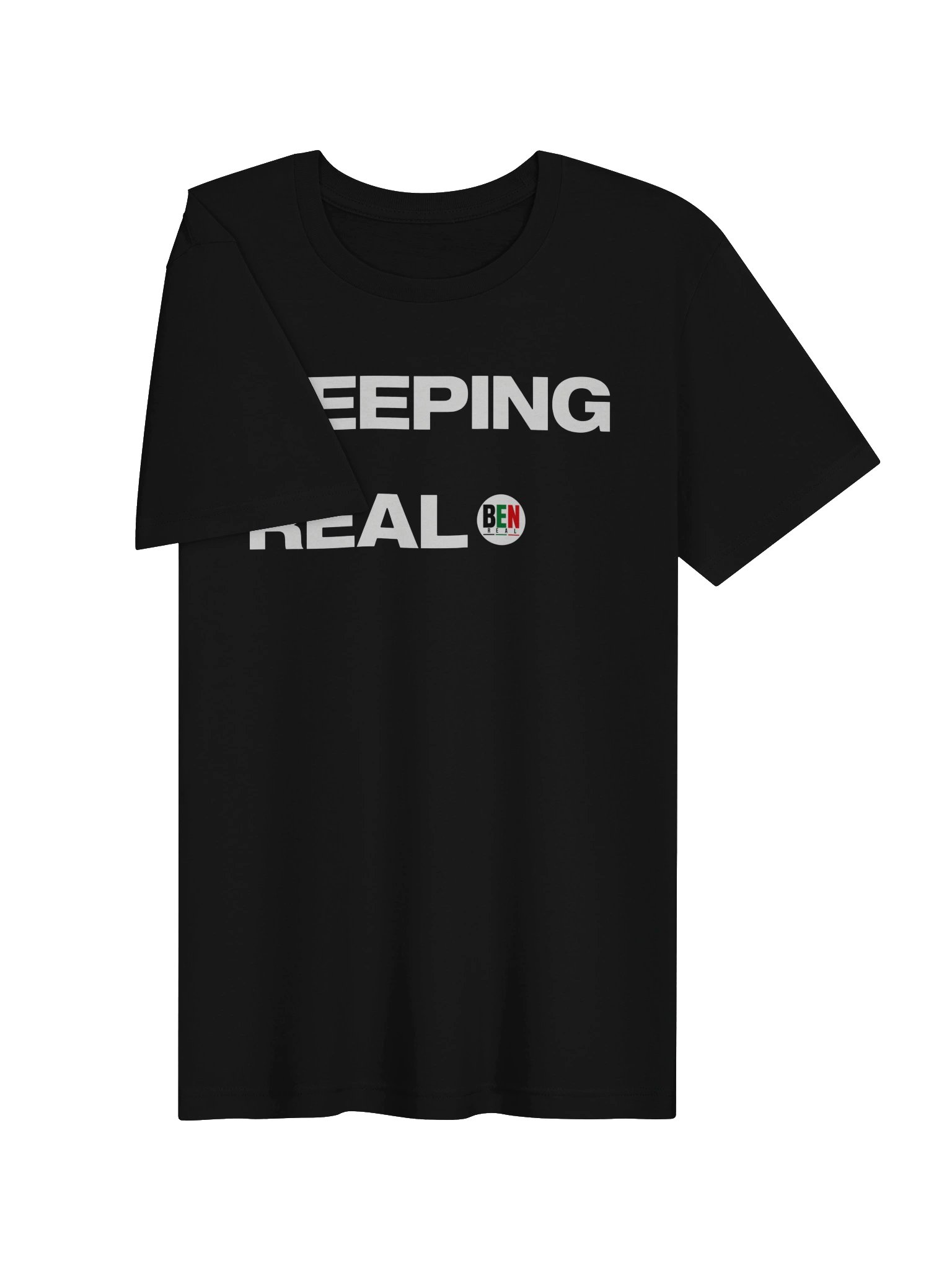 BEN “Keeping It Real” Black T-Shirt product image (3)