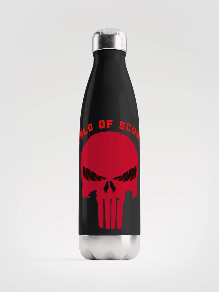World of Scummy stainless steel water bottle product image (2)