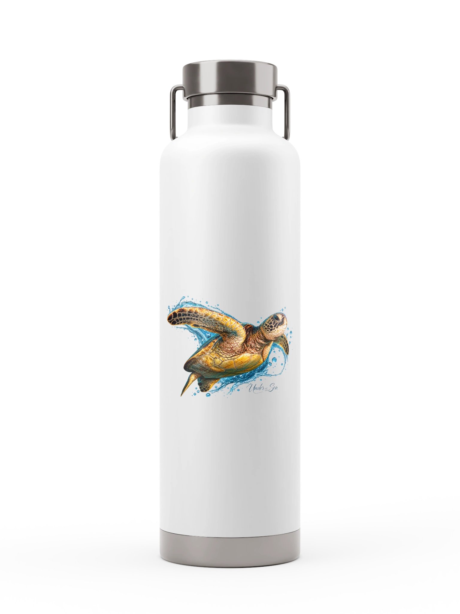 Hawaiian Green in the Blue Water Bottle product image (3)