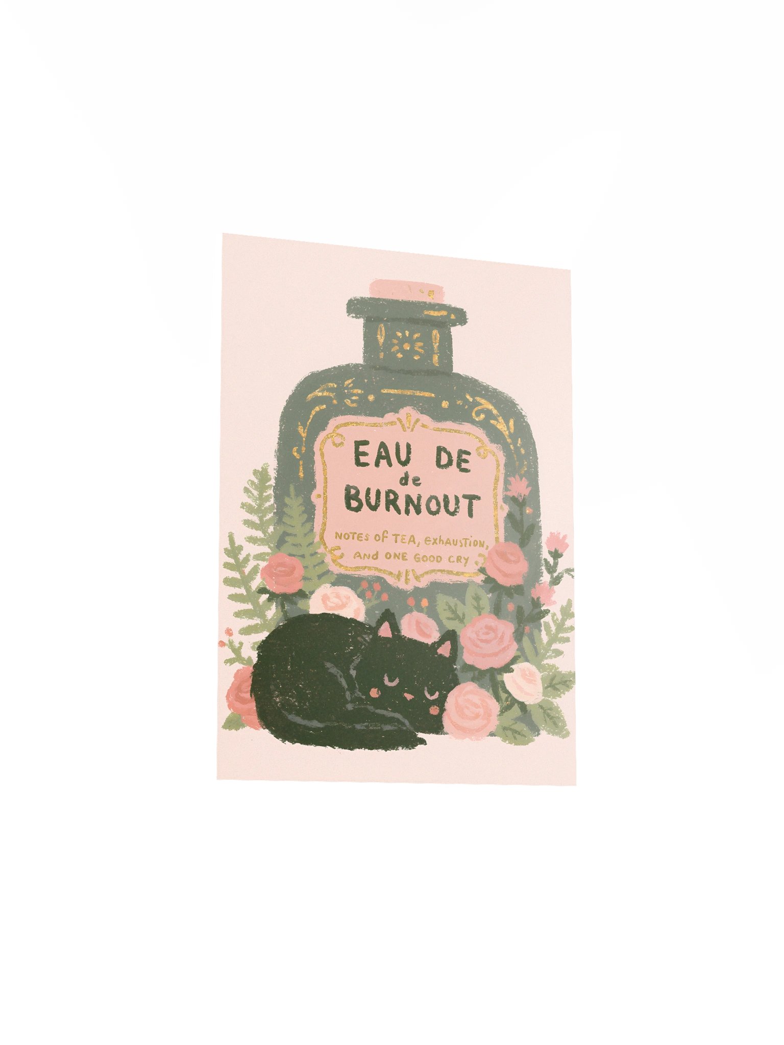 Eau De Burnout Cat Perfume Poster product image (11)
