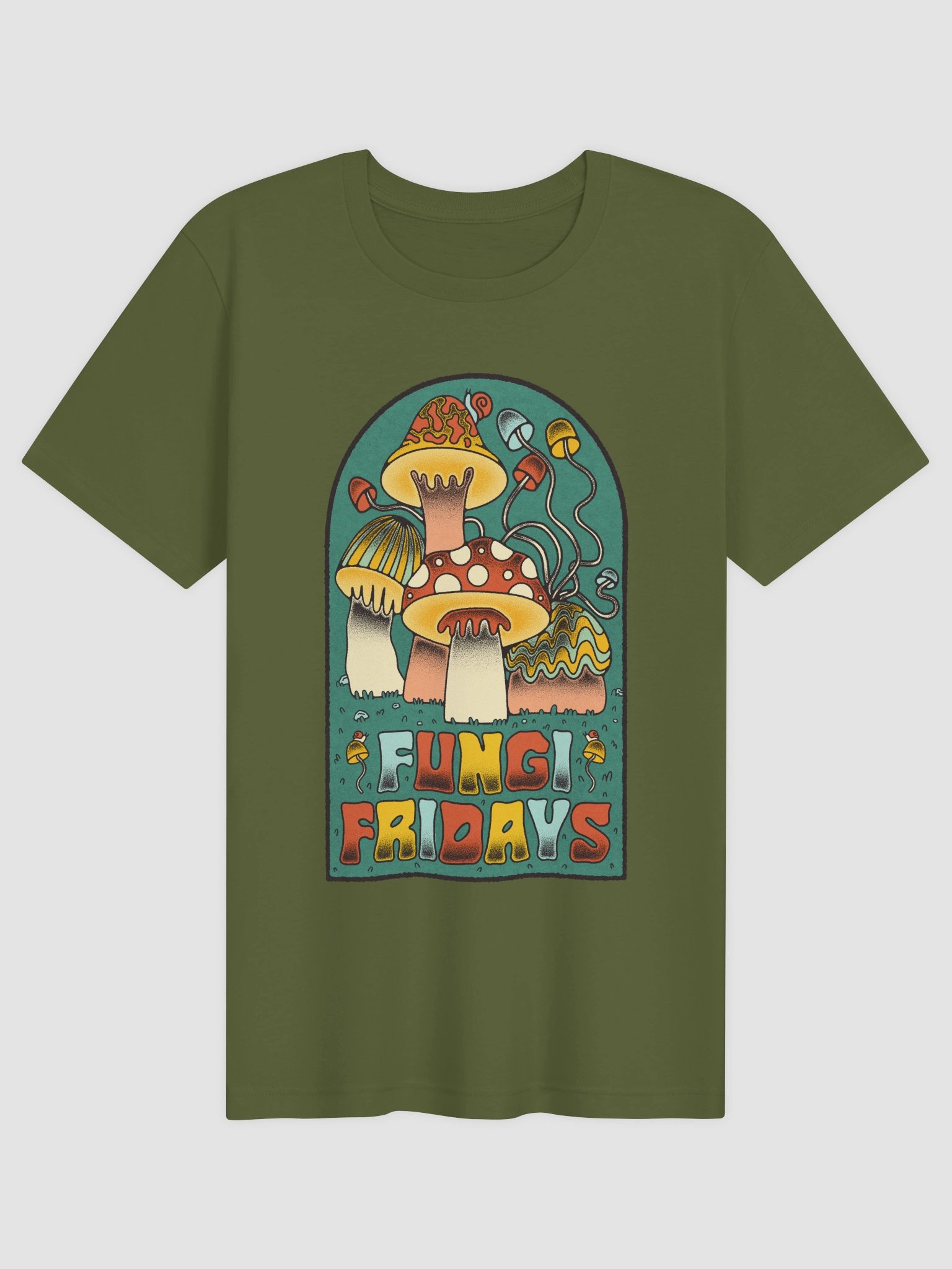 Fungi Fridays (new version) shirt product image (105)