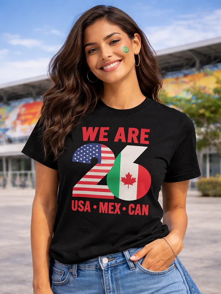 We Are 26 USA Mexico Canada Soccer Fan Shirt product image (2)