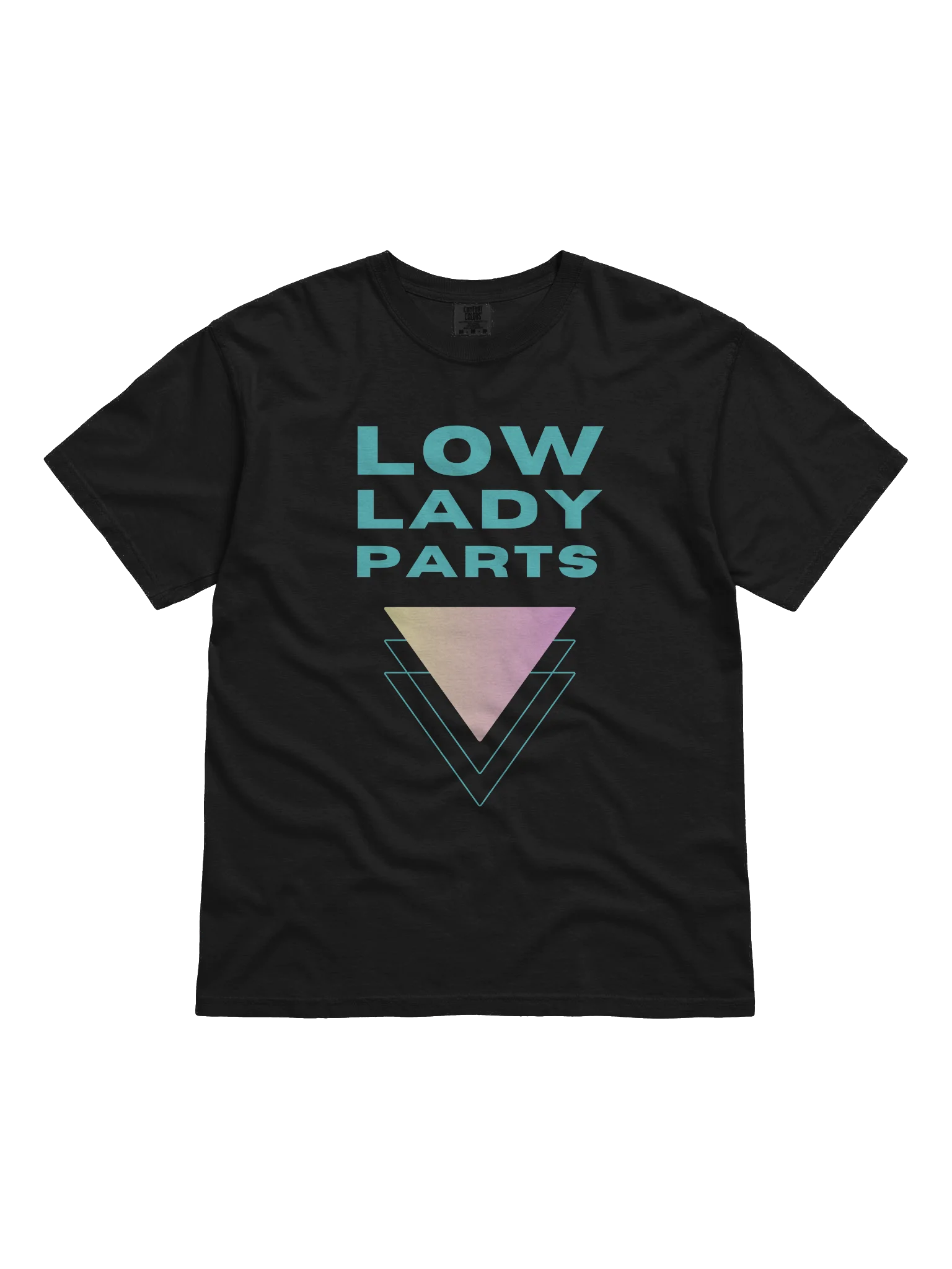 low lady black tee product image (1)
