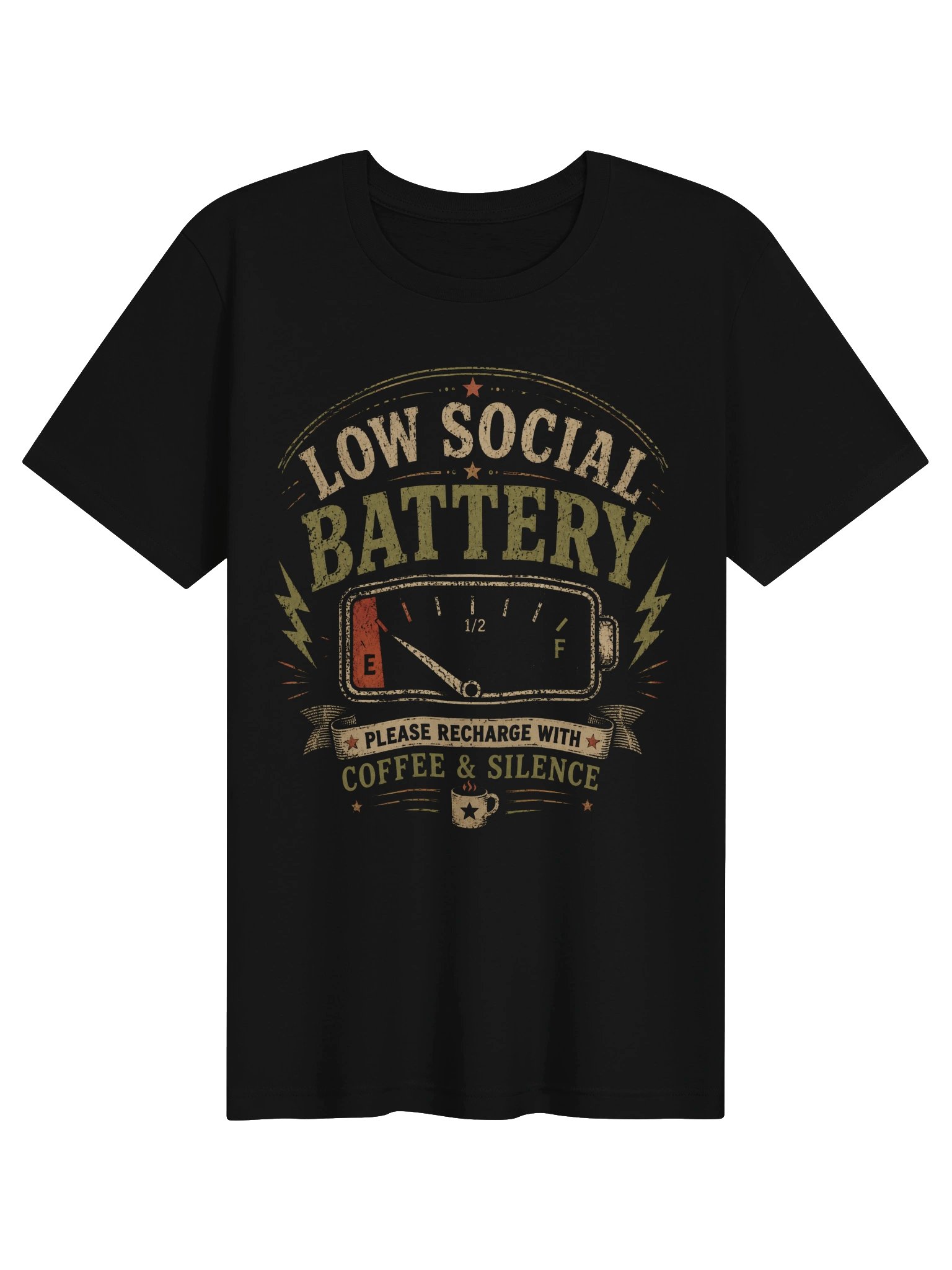 Low Social Battery Tee product image (2)