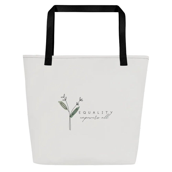 Large Tote Bag w/ Pocket LTFB0134 product image (1)