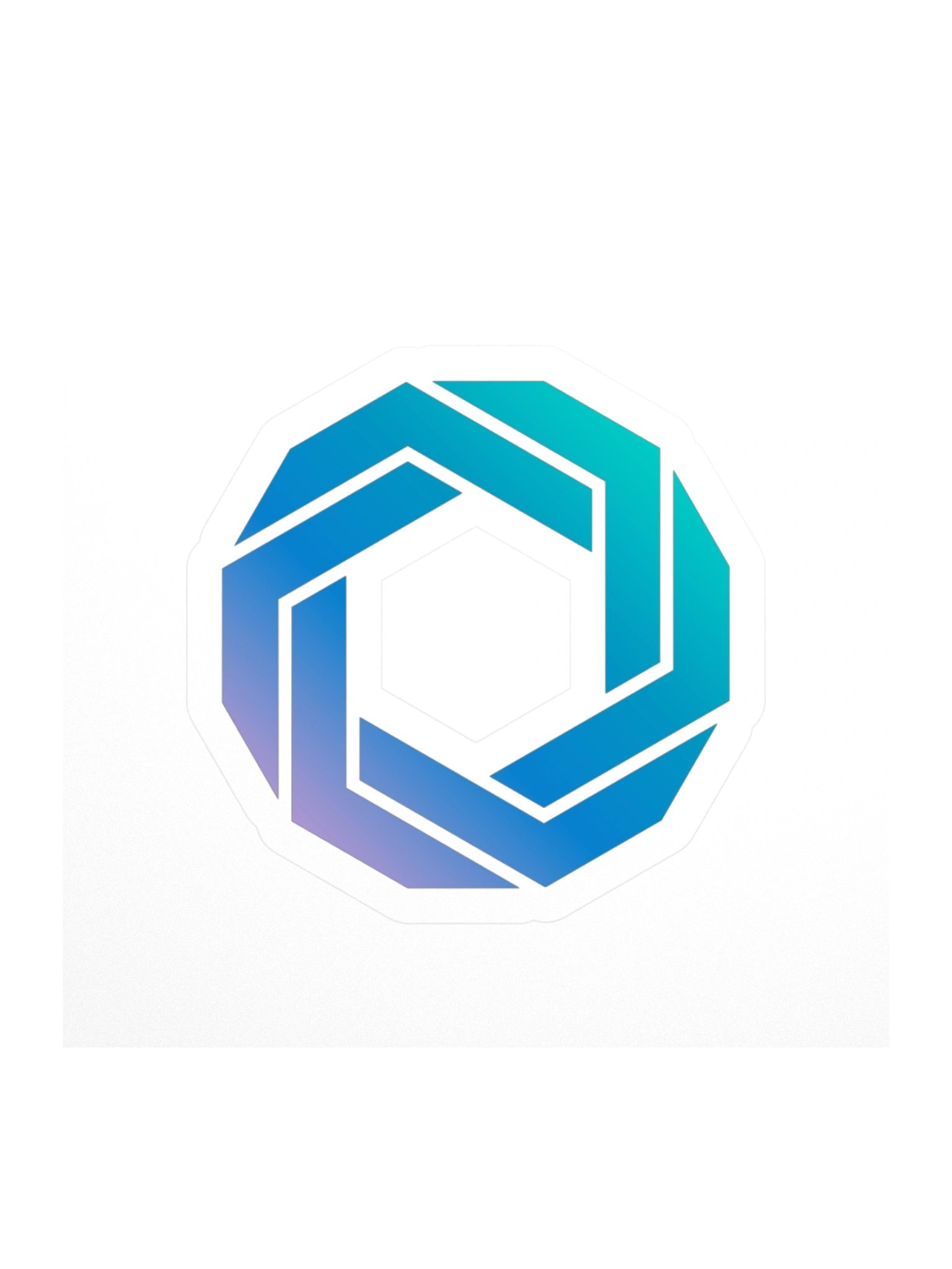 White Sticker - Opal DEX logo product image (1)