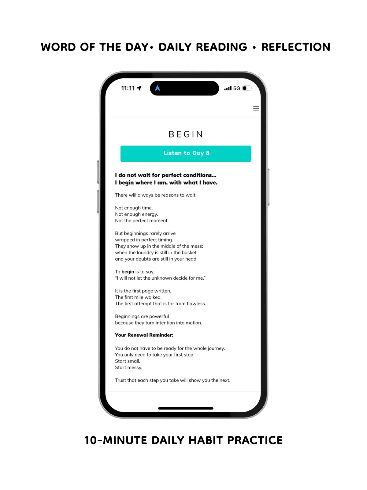 Renewal: 111 Days of Mindfulness - Digital Experience product image (6)
