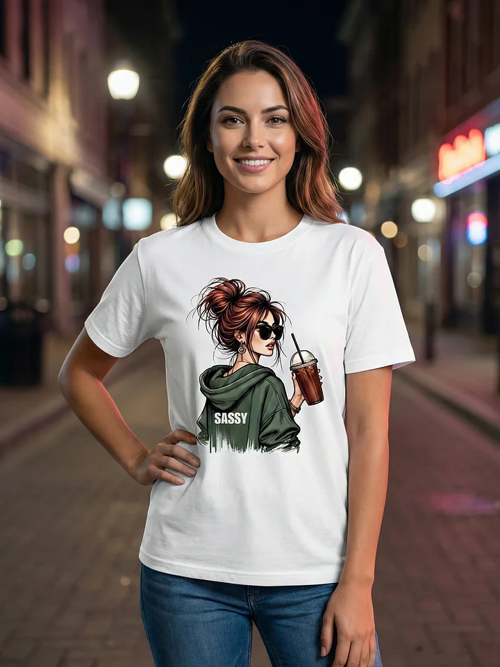Sassy Energy – Women’s Premium Graphic T-Shirt product image (2)