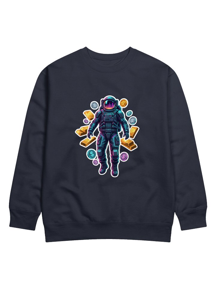 Astronaut Gold Silver Bitcoin product image (99)