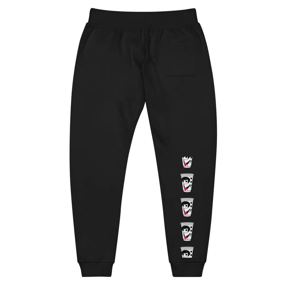 Red Cup Cartoon Fleece Joggers product image (3)