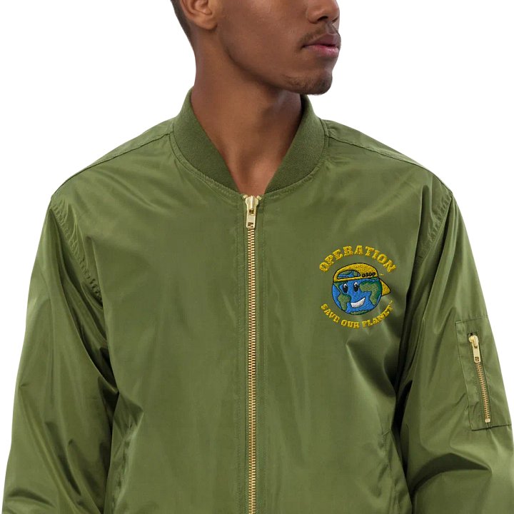 OPERATiON: Save Our Planet Bomber Jacket product image (1)
