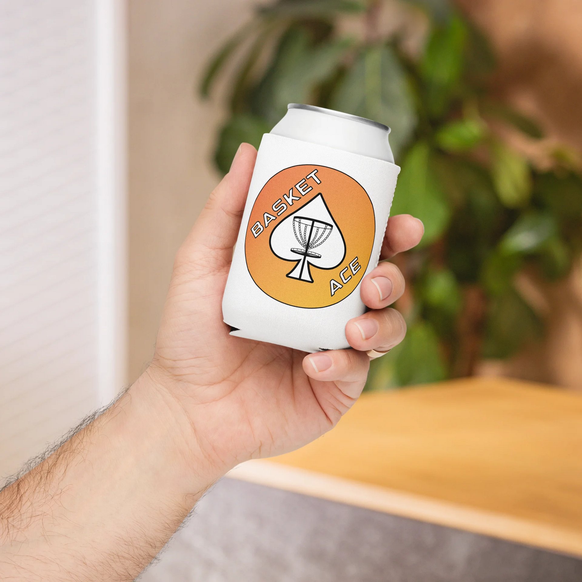 Basket Ace (Circle) Koozie product image (4)