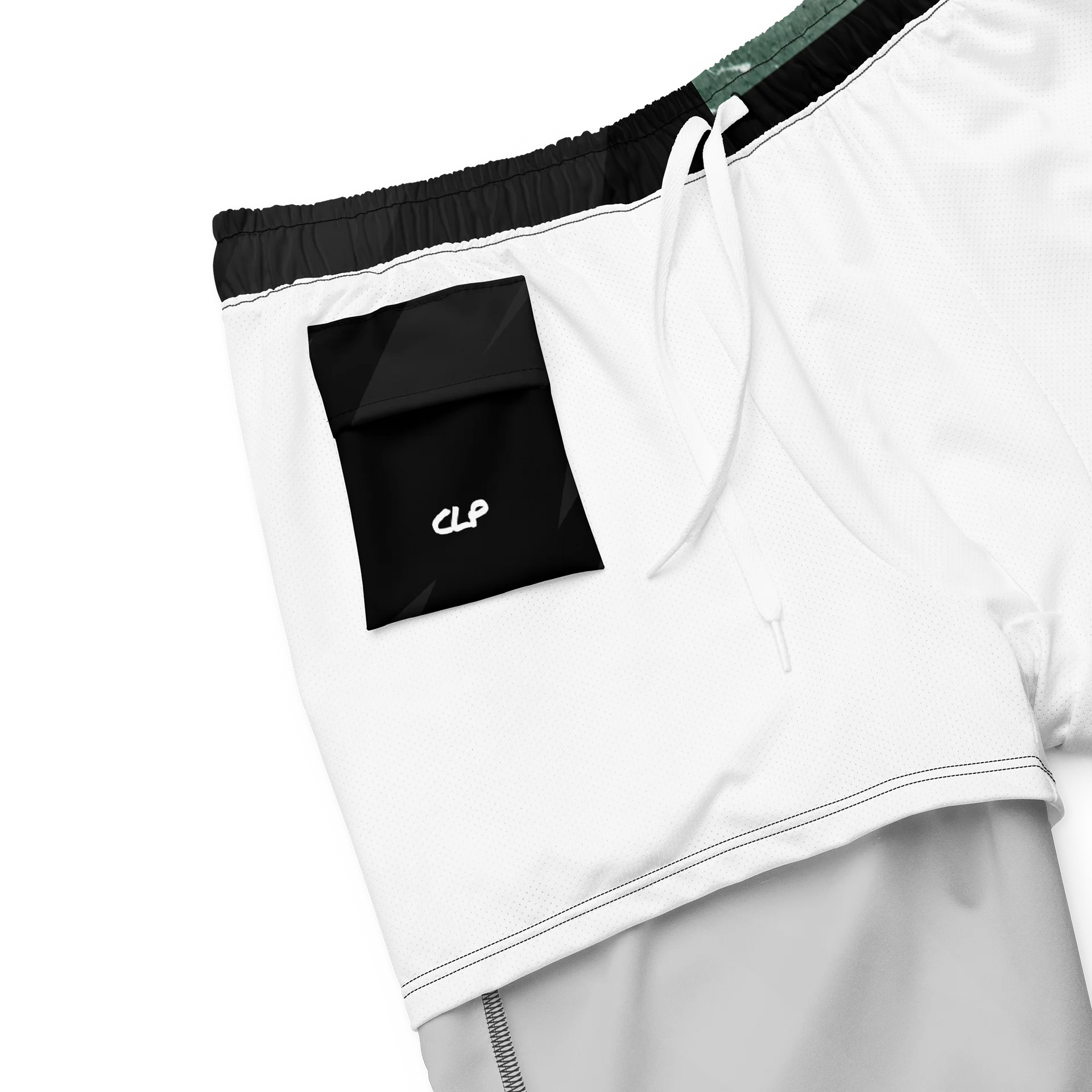 Snowy Egret Swim Trunks product image (8)