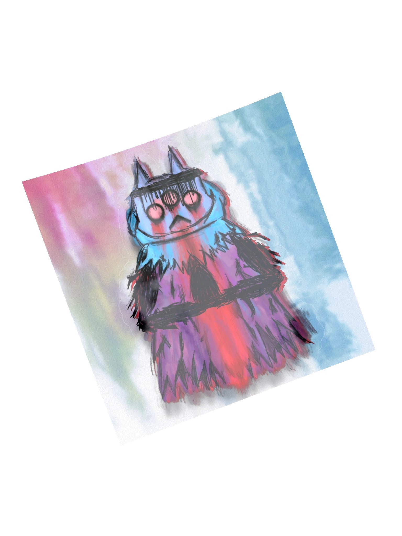 The Squarsh Who Waits Sticker product image (5)