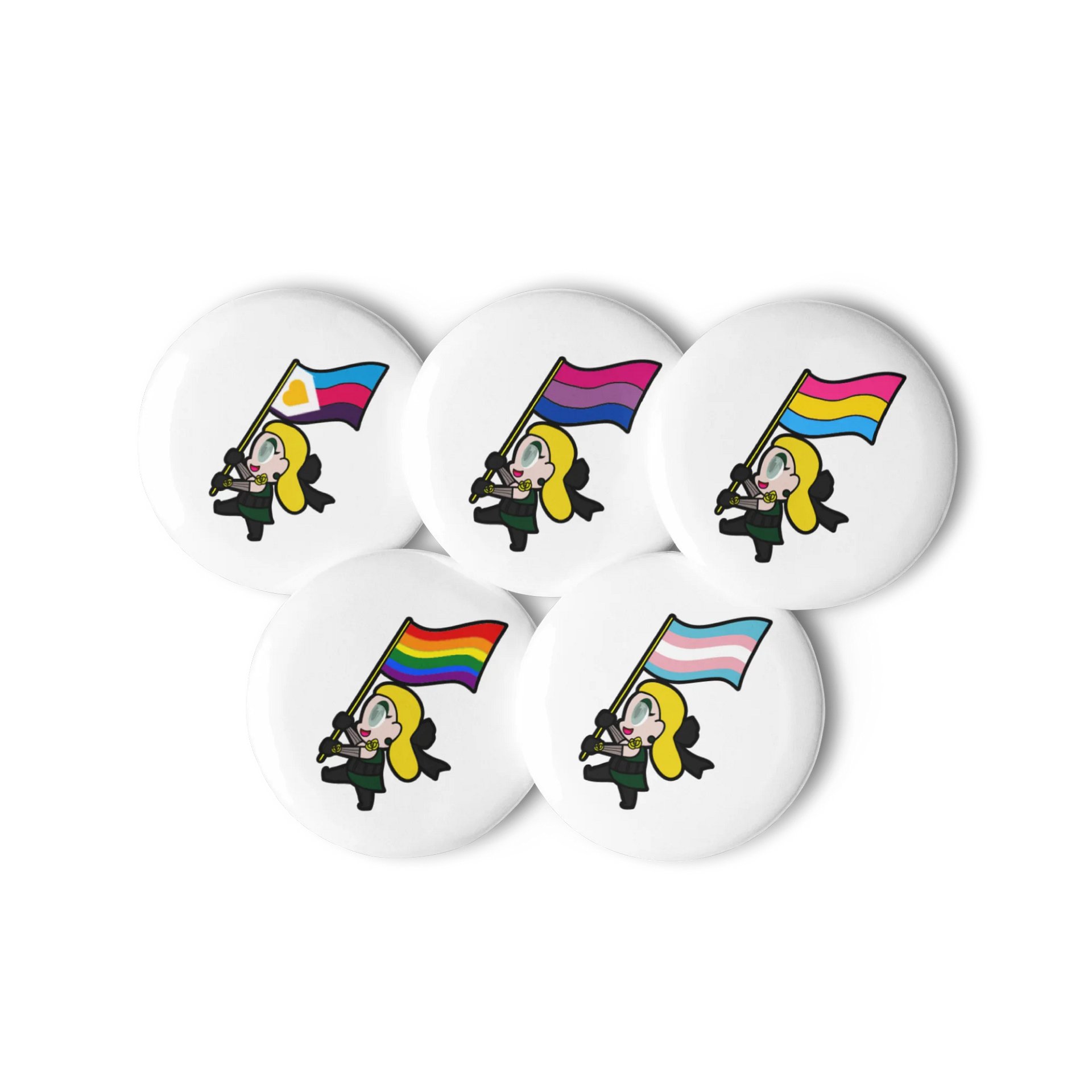 Miss Will-o-Witch Pride Pins Pack 1 product image (3)