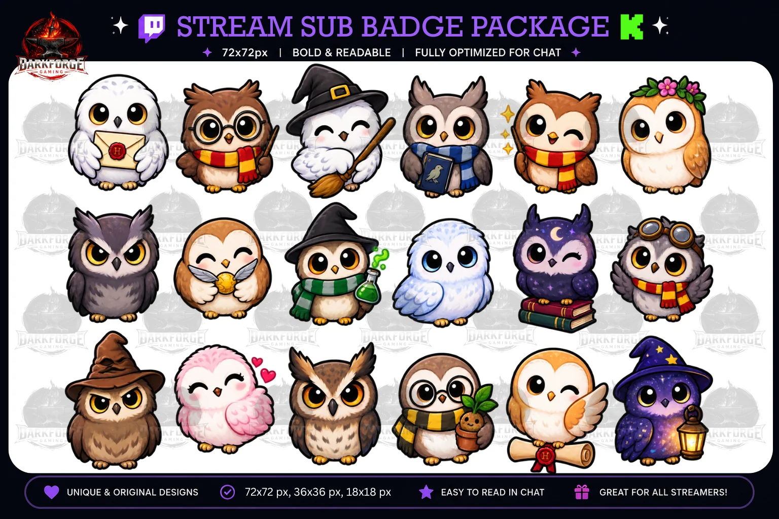 Owl Sub Badges product image (1)
