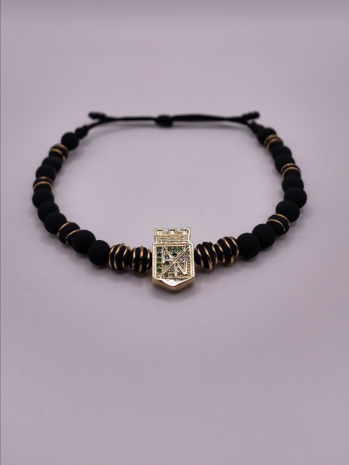 Atlético Nacional Club 18ky Gold plated bracelet product image (1)