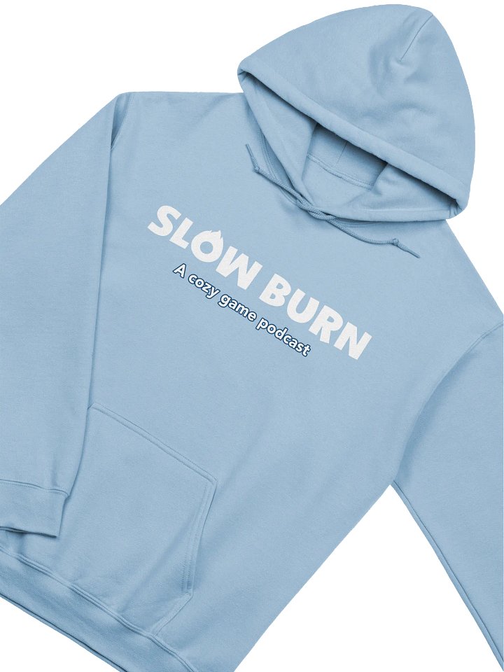 Slow Burn Logo Hoodie - White Text product image (1)