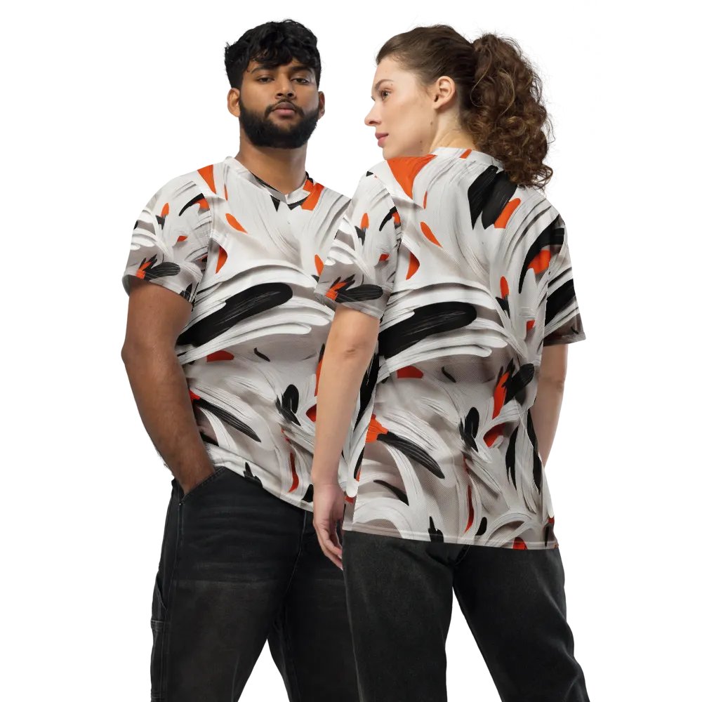 Abstract pattern t shirt product image (4)
