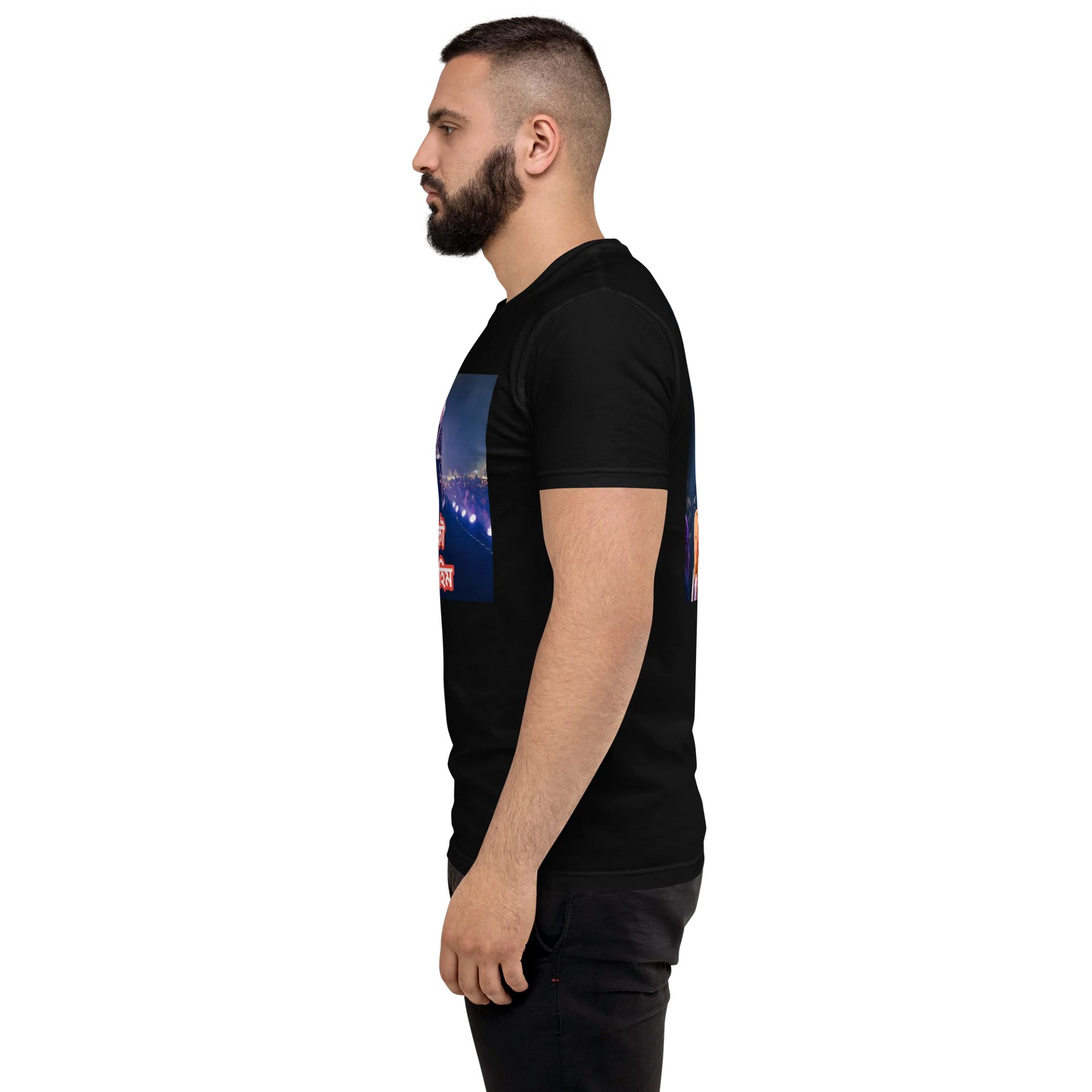 Black T shirt product image (3)