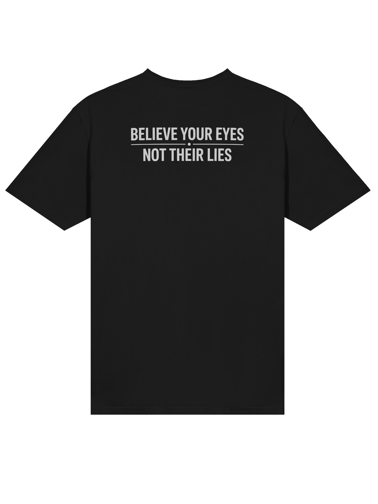 Great Awakening Map Men's Tee (Black)- Front & Back product image (2)