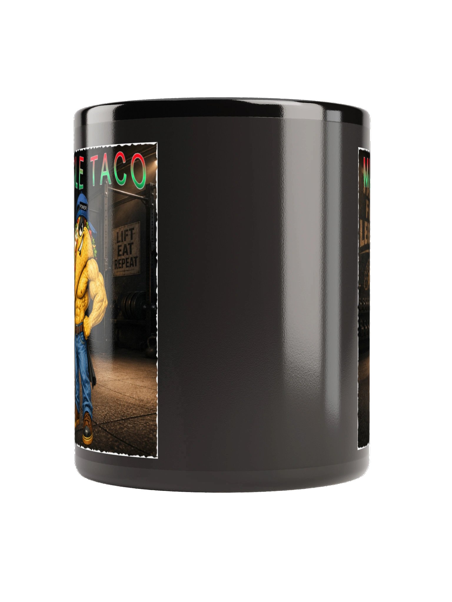 Muscle Taco Gym Mug - The Taco Family product image (4)