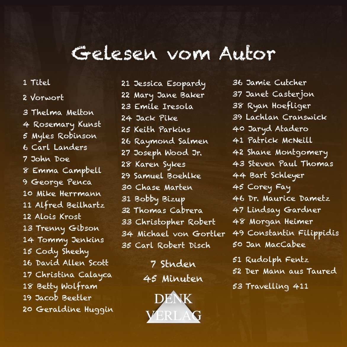 Verschwundene Menschen -2- Hörbuch CD product image (3)