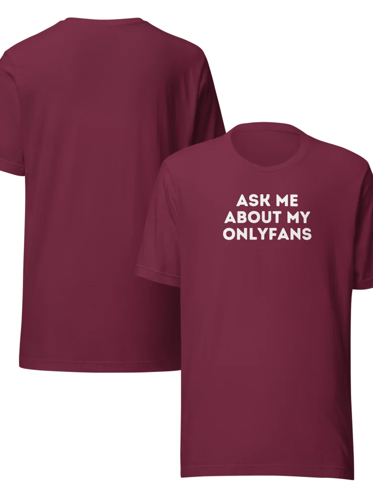 Ask Me About My OnlyFans / Private Collection Tee product image (6)