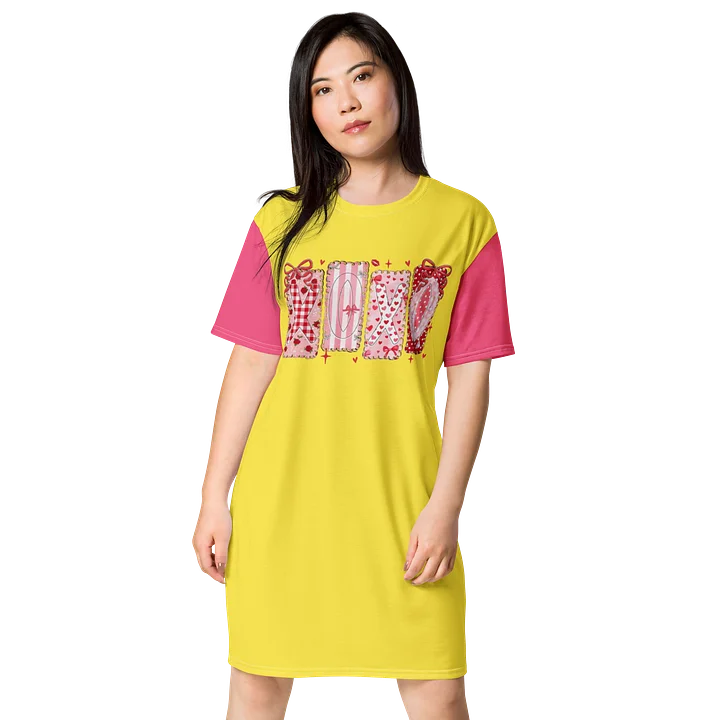 XOXO Colorblock Oversized T-Shirt Dress product image (1)