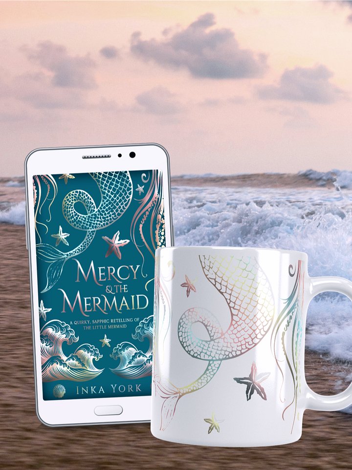 Mercy & the Mermaid Mug & ebook Bundle product image (1)