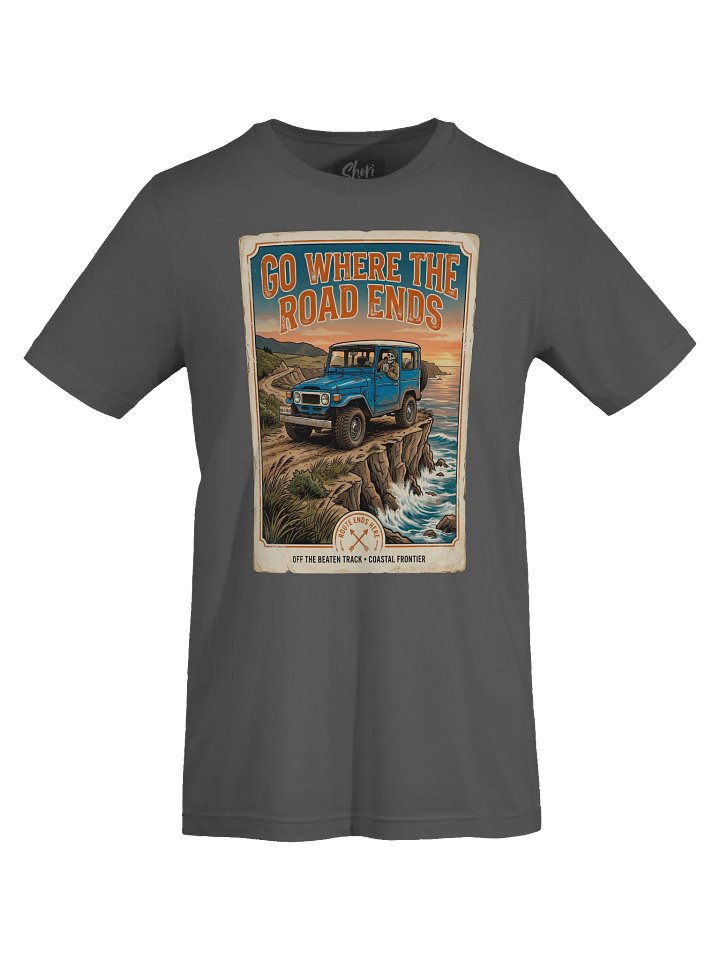 Go Where The Road Ends - V2 Tee product image (1)